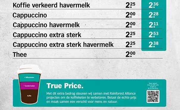 True price bij Albert Heijn